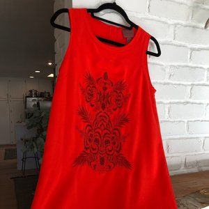 Vici Neon Red Mini Dress